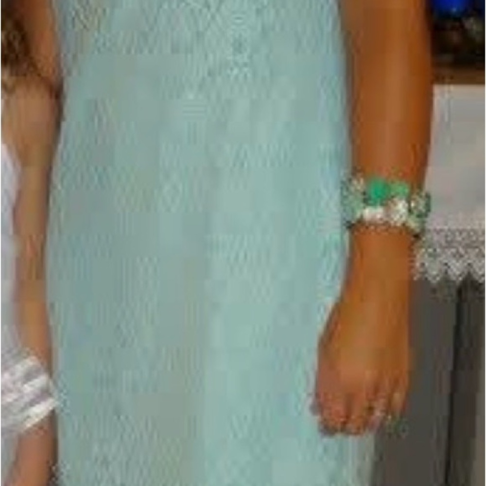 Donna Morgan Mint Green Midi Dress